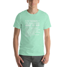 Load image into Gallery viewer, Mom quote - things should know about mom Unisex T-Shirt