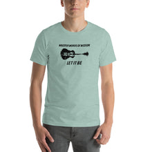 Load image into Gallery viewer, Guitar - Whisper words of wisdom, let it be Unisex T-Shirt