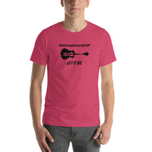 Load image into Gallery viewer, Guitar - Whisper words of wisdom, let it be Unisex T-Shirt